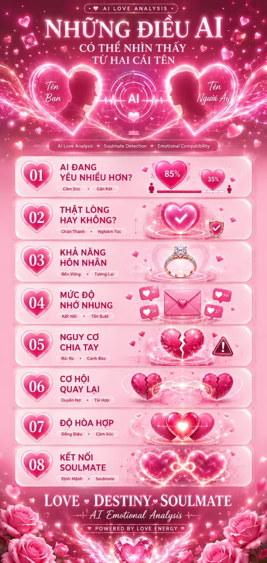 Những điều AI có thể nhìn thấy từ hai cái tên